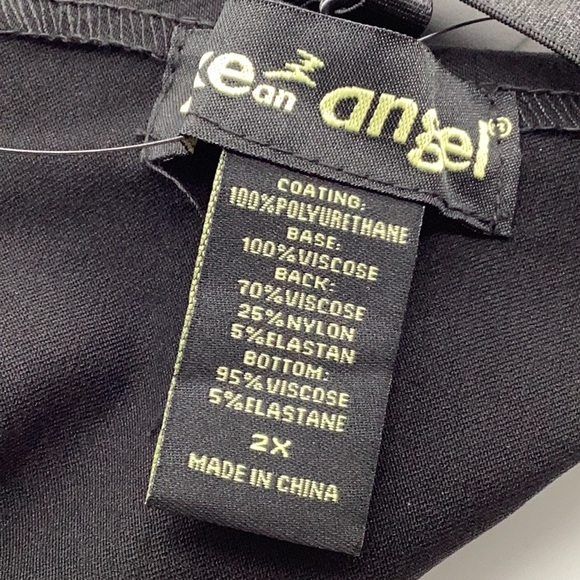 Like An Angel Faux-Leather Bodysuits Plus - Picture 7 of 12